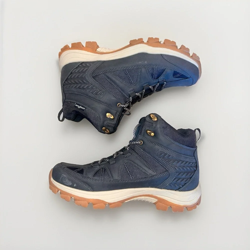 GOODYEAR TETON MEN'S OUTDOOR HIKER WORK BOOTS BLUE SIZE 13 NEW